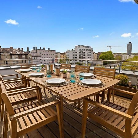 Arbio I Premium Penthouse Apartment Augsburg Ngoại thất bức ảnh