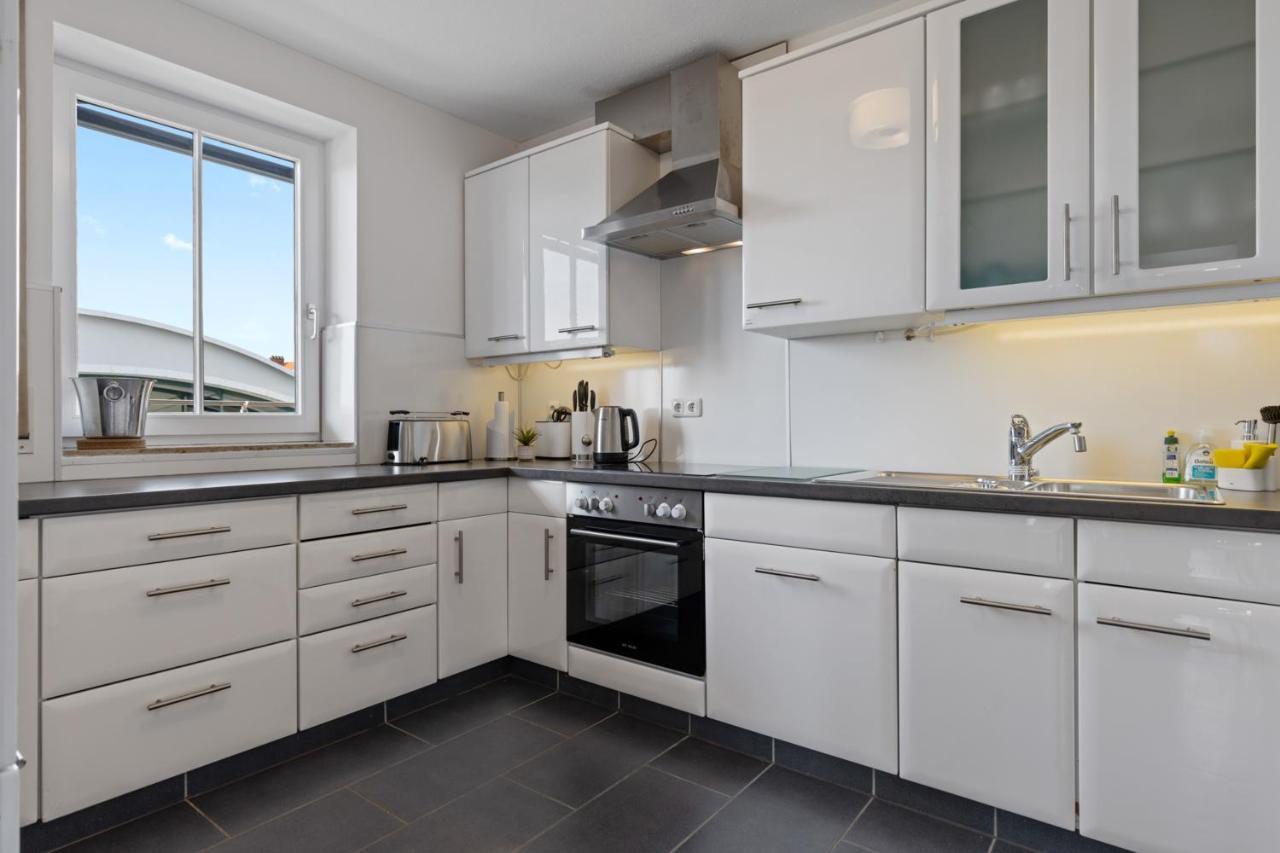 Arbio I Premium Penthouse Apartment Augsburg Ngoại thất bức ảnh