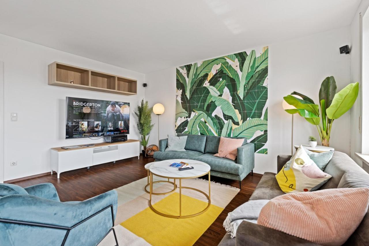 Arbio I Premium Penthouse Apartment Augsburg Ngoại thất bức ảnh